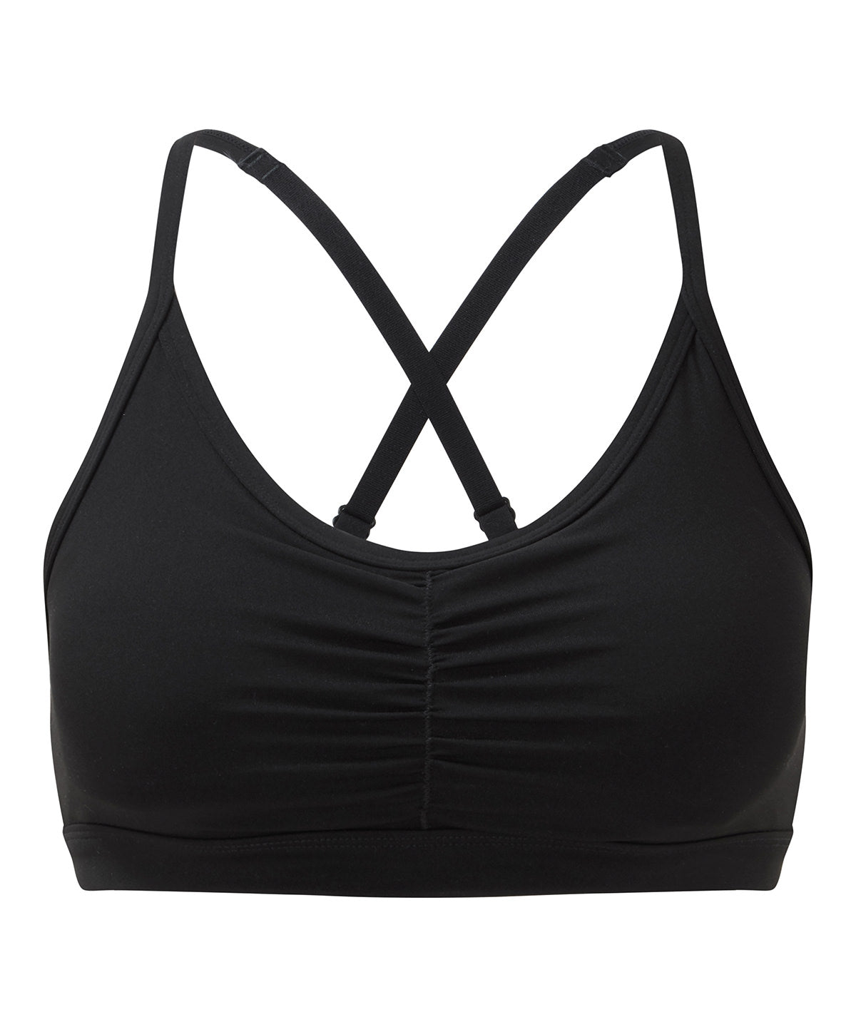 Women's TriDri® Ruched Sports Bra (Medium Impact)