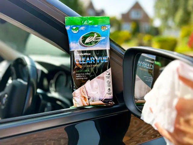 Turtle Wax Clear Vue Glass Cleaner Wipes (Pack of 24)