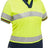 Bisley Womens Taped Two Tone Hi-Vis Polo Shirt S/Sleeve #colour_yellow-navy