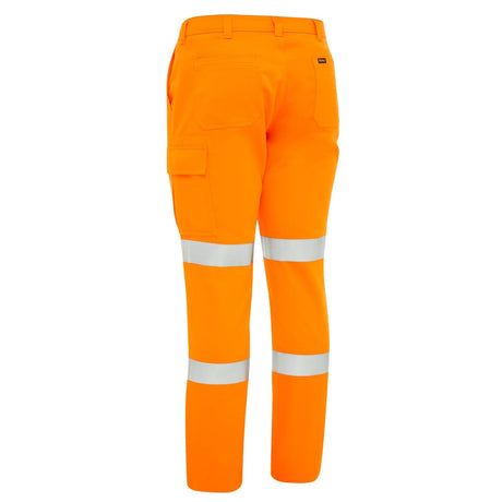 Bisley Taped Hi-Vis Biomotion Cargo Pant #colour_orange