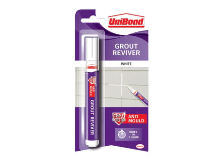 UniBond White Grout Reviver Pen 7ml