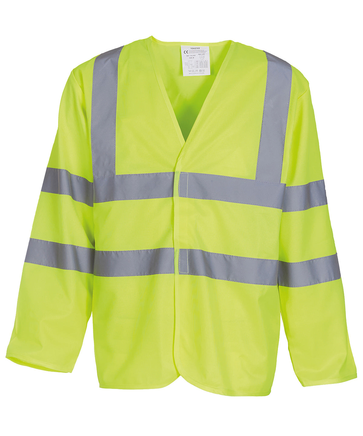 Yoko Hi-Vis Long Sleeve Waistcoat