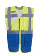 Yoko Hi-Vis Top Cool Open-Mesh Executive Waistcoat