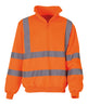 Yoko Hi-Vis ¼ Zip Sweatshirt