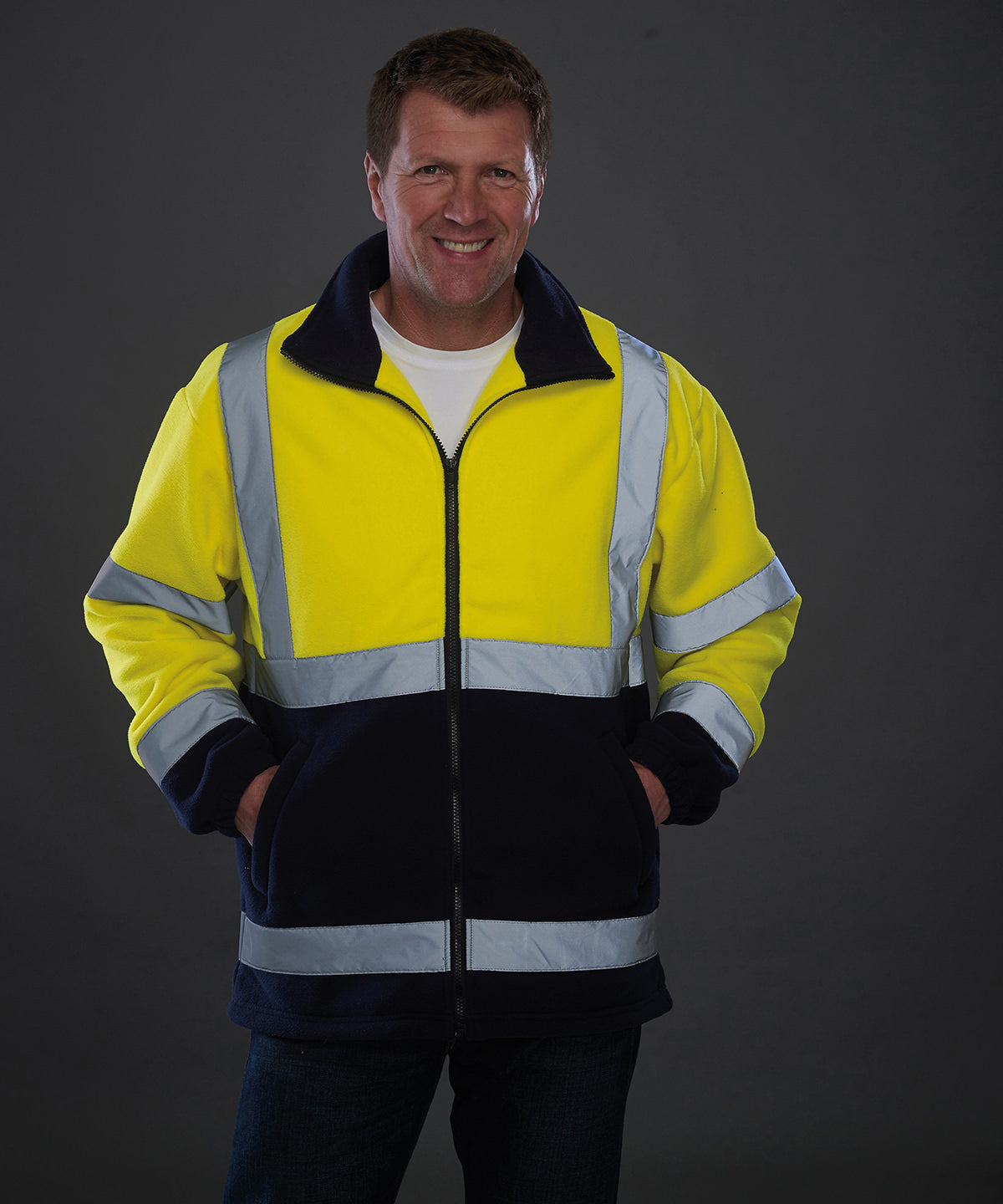 Yoko Hi-Vis Heavyweight Fleece Jacket