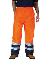 Yoko Hi-Vis Waterproof Overtrousers