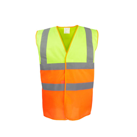 Yoko Hi-Vis Two-Tone Waistcoat