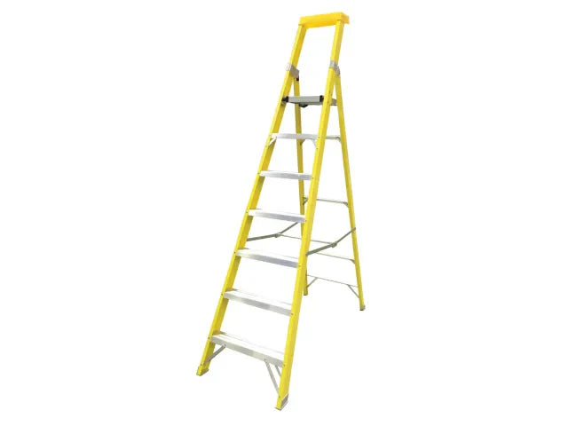 Zarges GRP Platform Steps, Platform Height 1.65m 7 Rungs