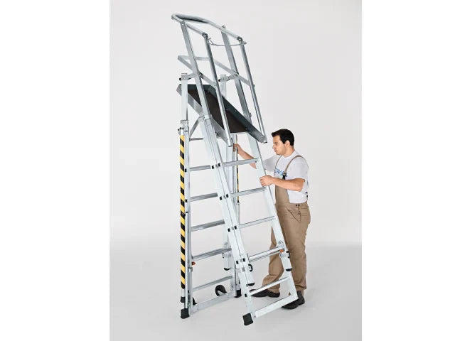 Zarges ZAP 1 Access Platform, Platform Height 1.0/1.3/1.6/1.8m 4 - 7 Rungs