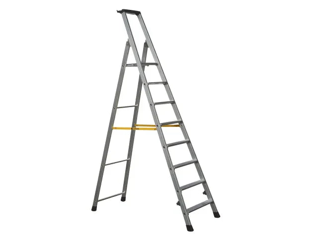 Zarges Trade Platform Steps, Platform Height 1.7m 8 Rungs