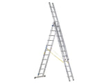 Zarges D-Rung Combination Ladder 3-Part 3 x 10 Rungs