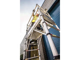 Zarges TT002 Teletower Aluminium Telescopic Scaffold Tower with Toeboards