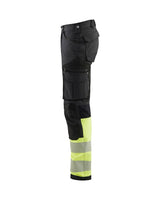 Blaklader Hi-Vis 4-Way-Stretch Trousers without Nail Pockets 1193