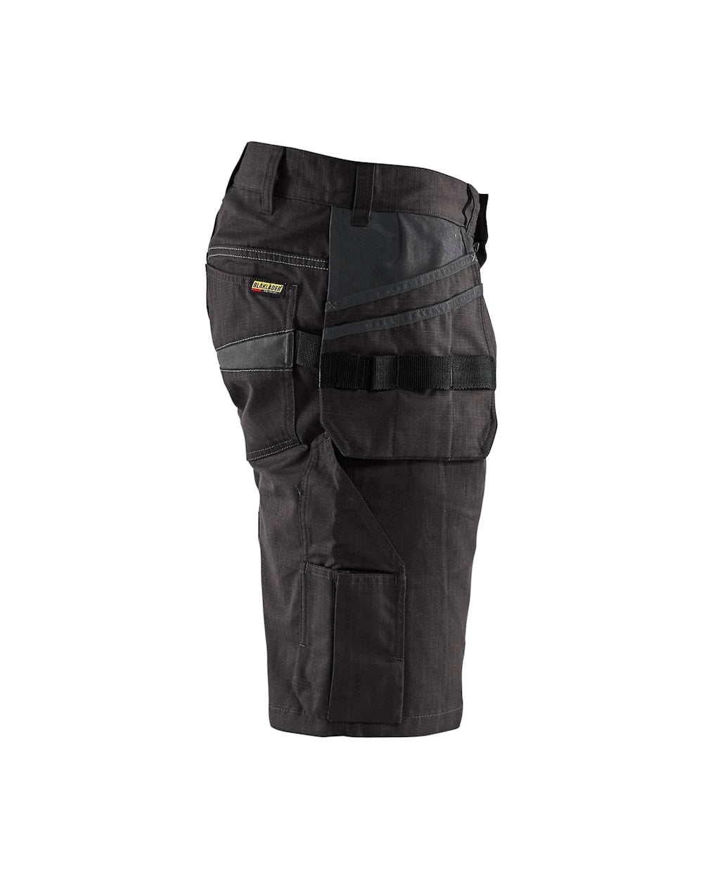 Blaklader Service Shorts with Nailpockets 1494 #colour_black-dark-grey