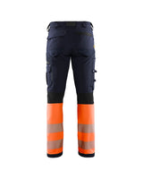 Blaklader Hi-Vis 4-Way-Stretch Trousers without Nail Pockets 1193