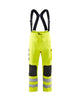 Blaklader Rain Trousers Hi-Vis Level 3 1306 #colour_hi-vis-yellow