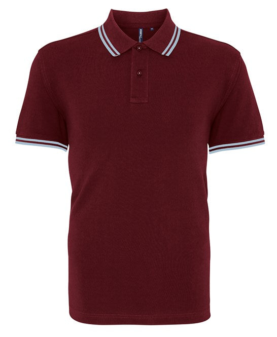 Asquith & Fox Men's Classic Fit Tipped Polo