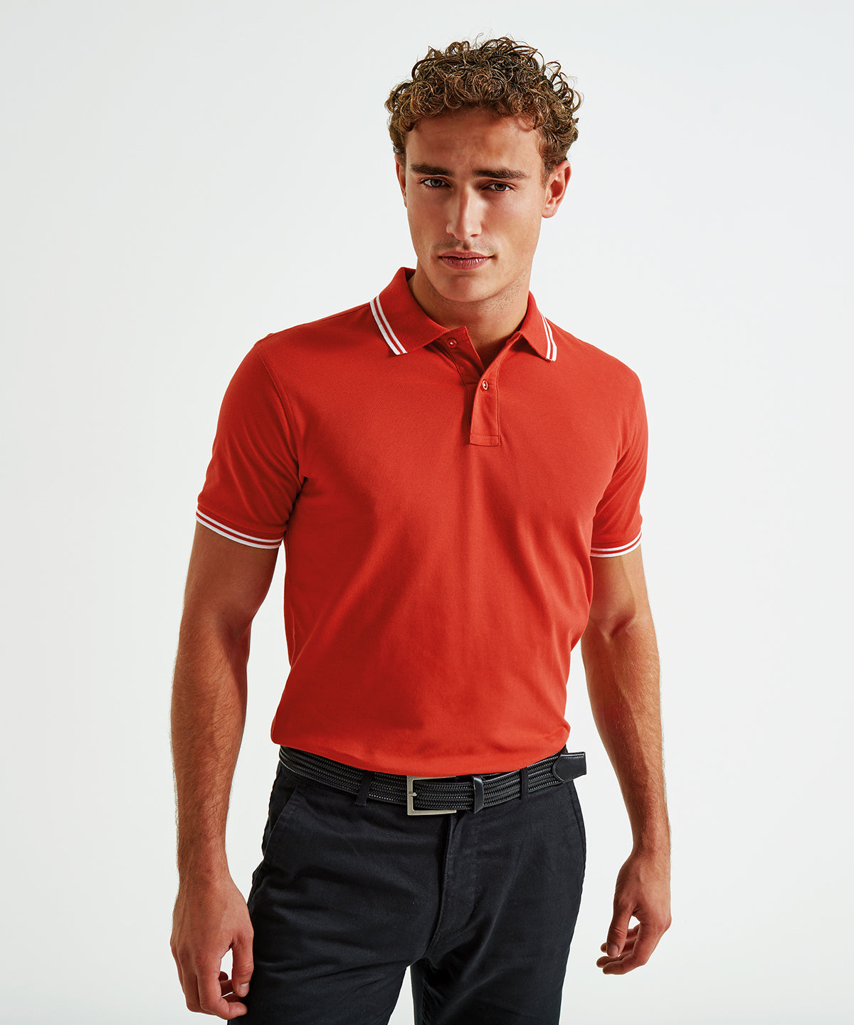 Asquith & Fox Men's Classic Fit Tipped Polo