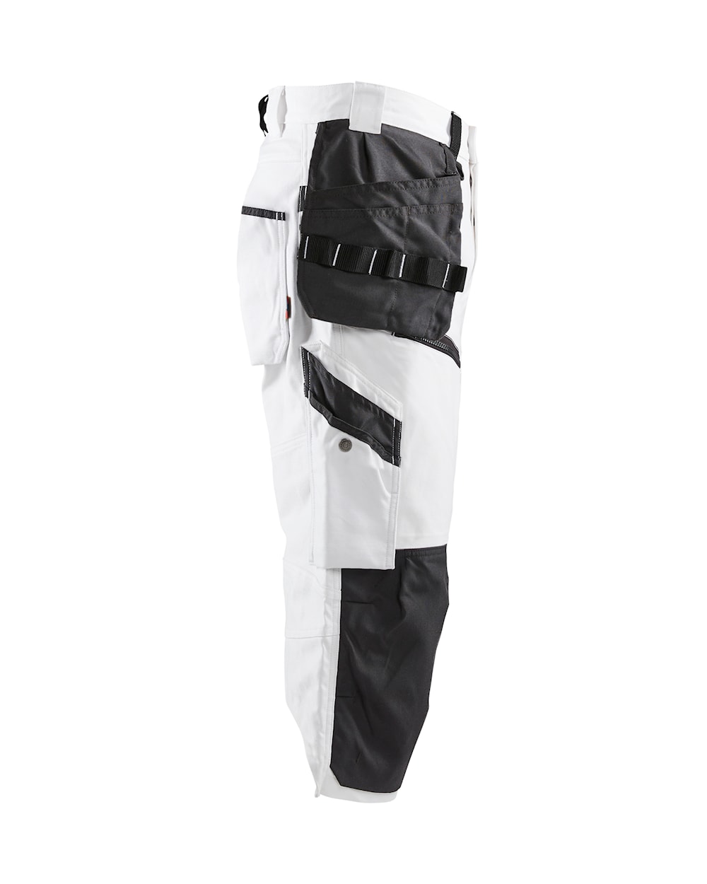 Blaklader X1500 Painters Pirate Trousers 1511 #colour_white-dark-grey