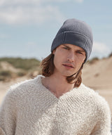 Beechfield Organic Cotton Engineered Patch Beanie