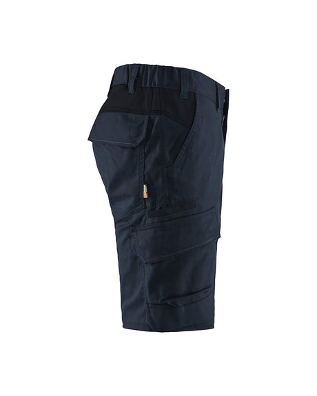 Blaklader Industry Shorts Stretch 1446 #colour_dark-navy-black