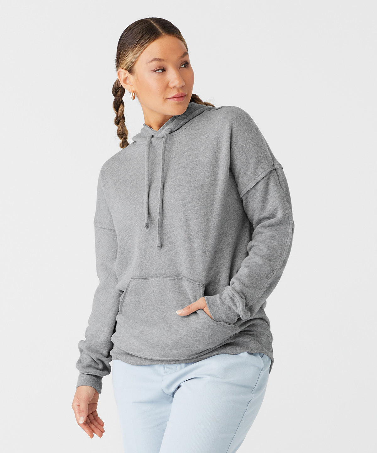 Bella Canvas Unisex Raw-Seam Hoodie