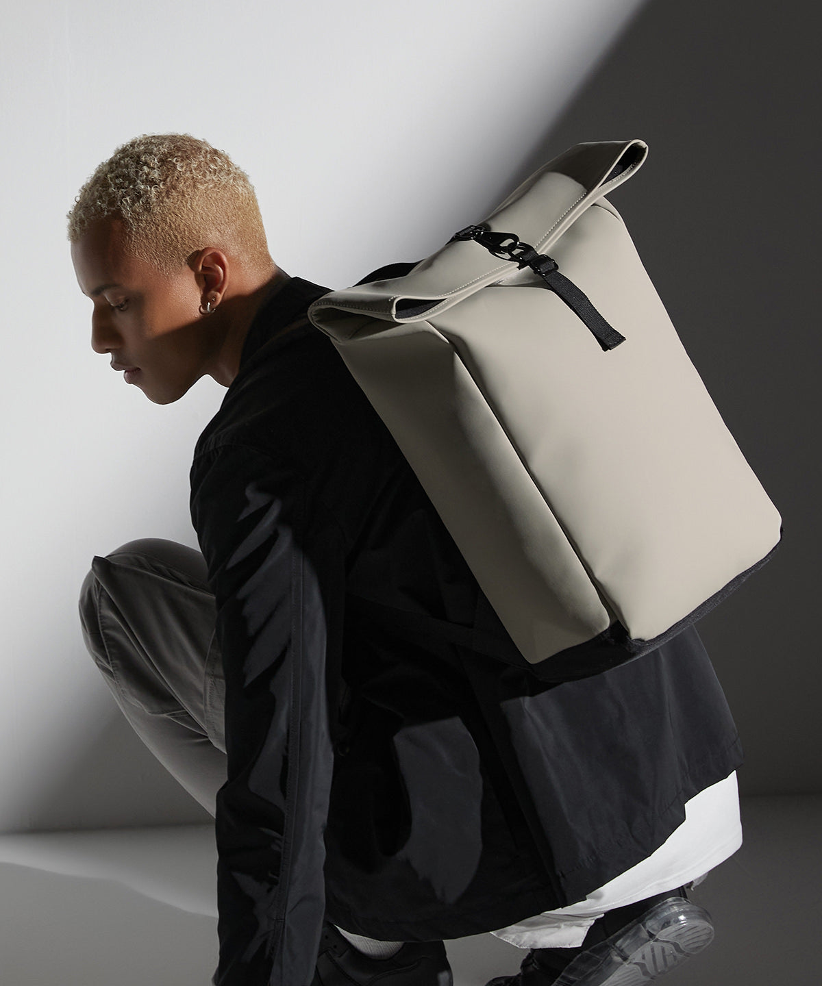 Bagbase Matte Pu Rolltop Backpack