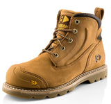 Buckbootz B650SM Goodyear Welted Safety Lace Boots