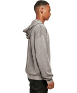 Build Your Brand Acid Washed Oversize Hoodie