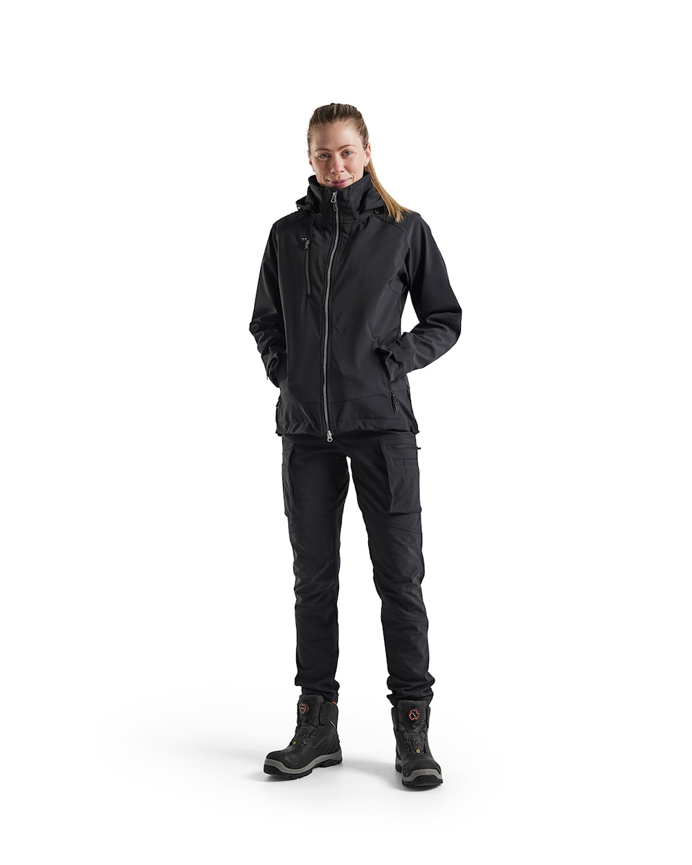 Blaklader Women's Softshell Winter Service Trousers 7177 #colour_black