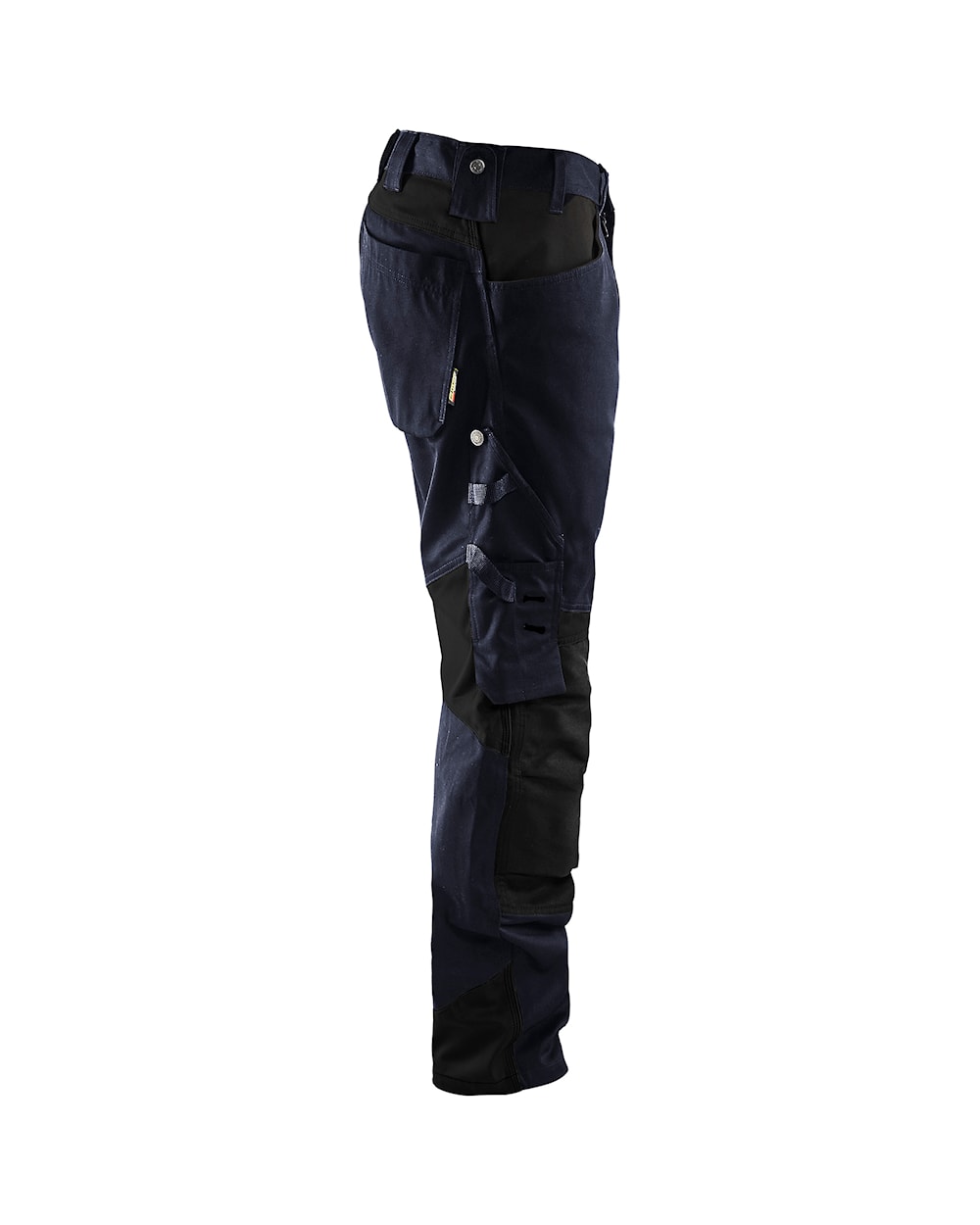 Blaklader Trousers without Nail Pockets 1556 #colour_dark-navy-black