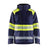 Blaklader Shell Jacket Hi-Vis 4420 #colour_navy-blue-hi-vis-yellow