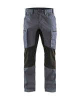 Blaklader Service Trousers with Stretch 14591845 #colour_grey-black