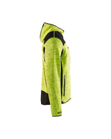 Blaklader Knitted Jacket 4930 #colour_hi-vis-yellow-black