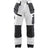 Blaklader X1500 Painters Trousers 1510 #colour_white-dark-grey