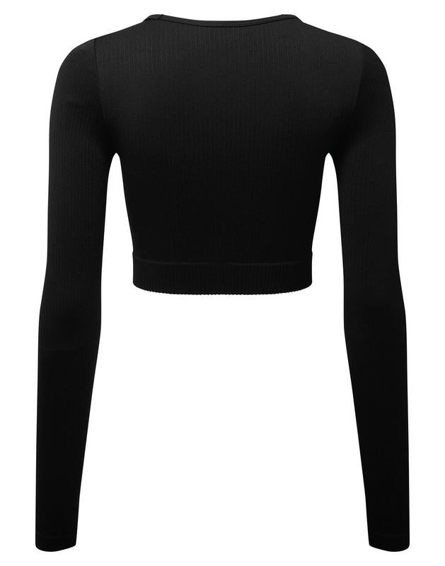 Women's TriDri® Ribbed Seamless '3D Fit' Crop Top