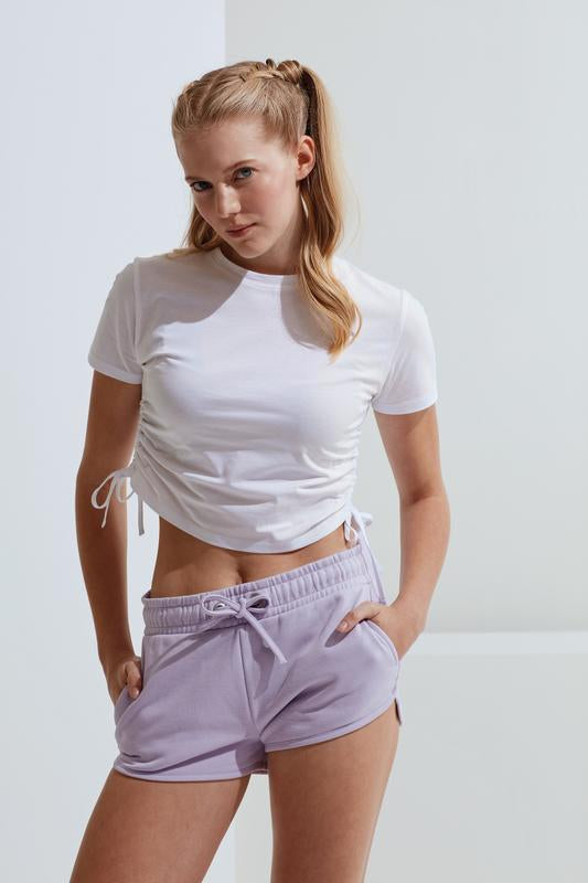 Women's TriDri® Ruched Crop Top