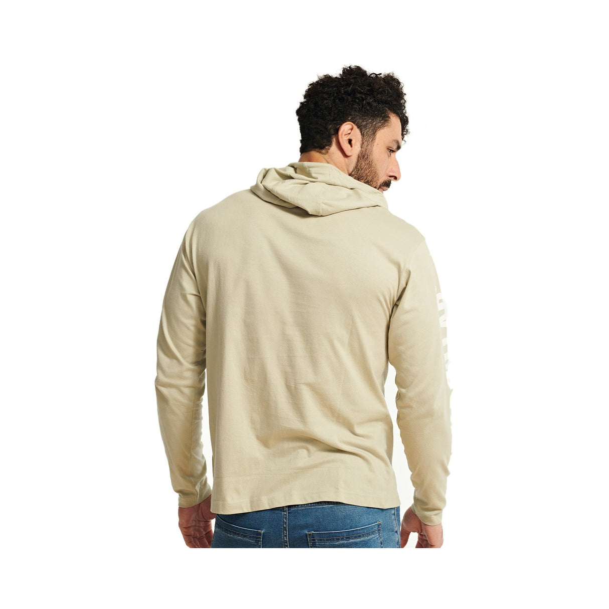 Caterpillar Hooded Long Sleeve T-Shirt