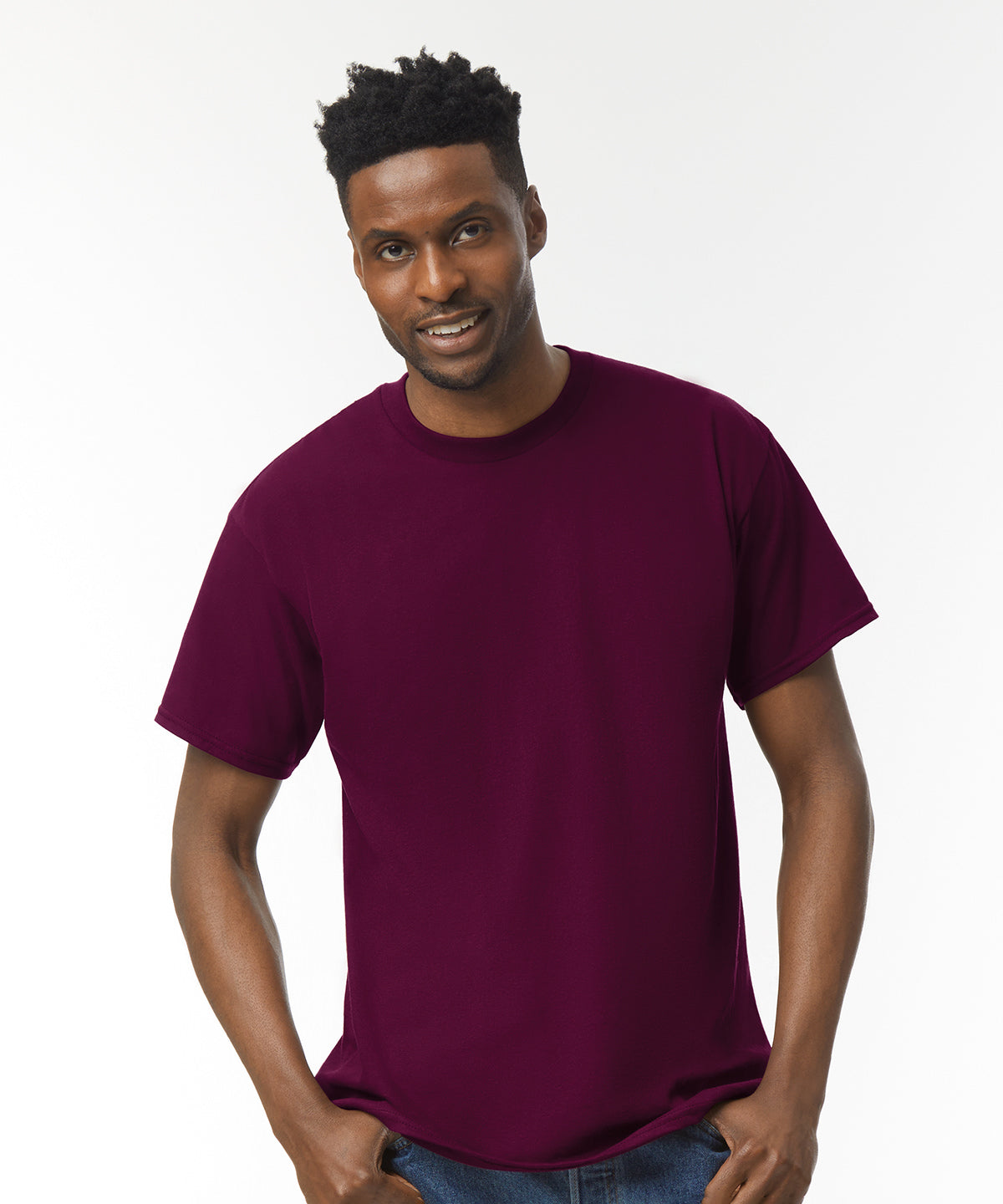 Gildan Heavy Cotton Adult T-Shirt - Maroon