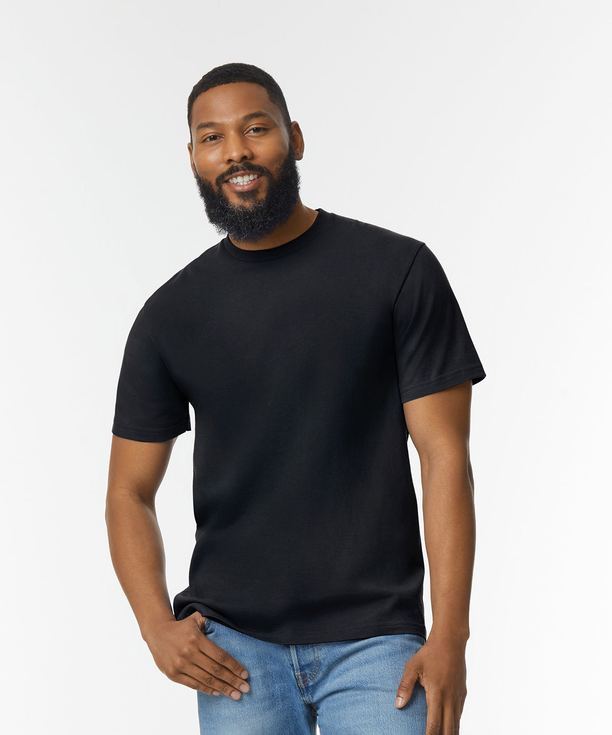 Gildan Softstyle Midweight Adult T-Shirt - Pitch Black