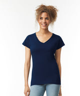 Gildan Softstyle Women's V-Neck T-Shirt