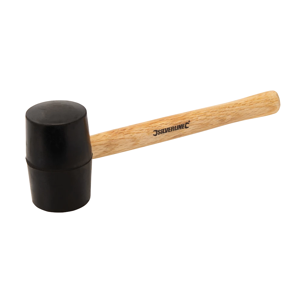 Silverline Black Rubber Mallet 16oz (454g)