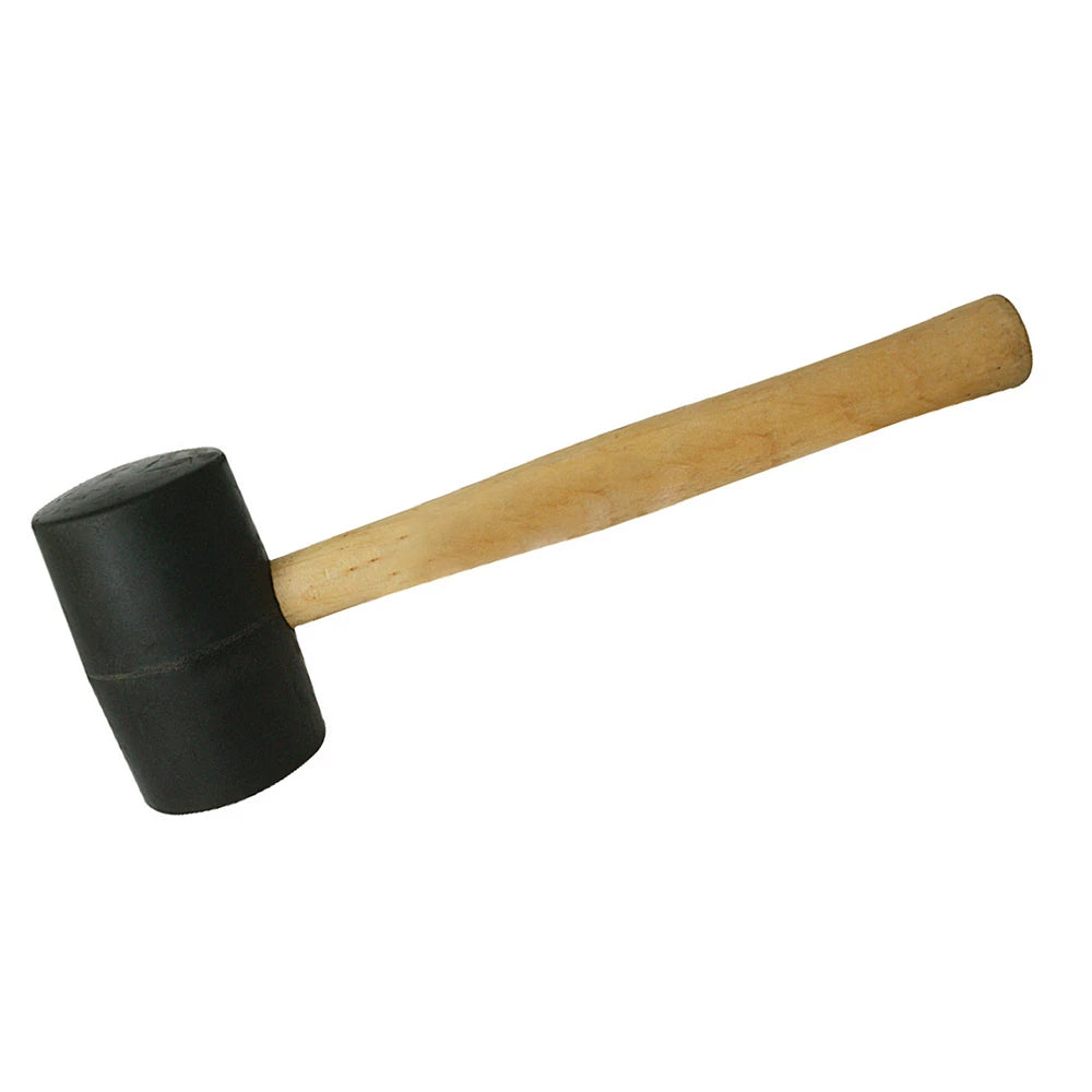 Silverline Black Rubber Mallet 24oz (680g)