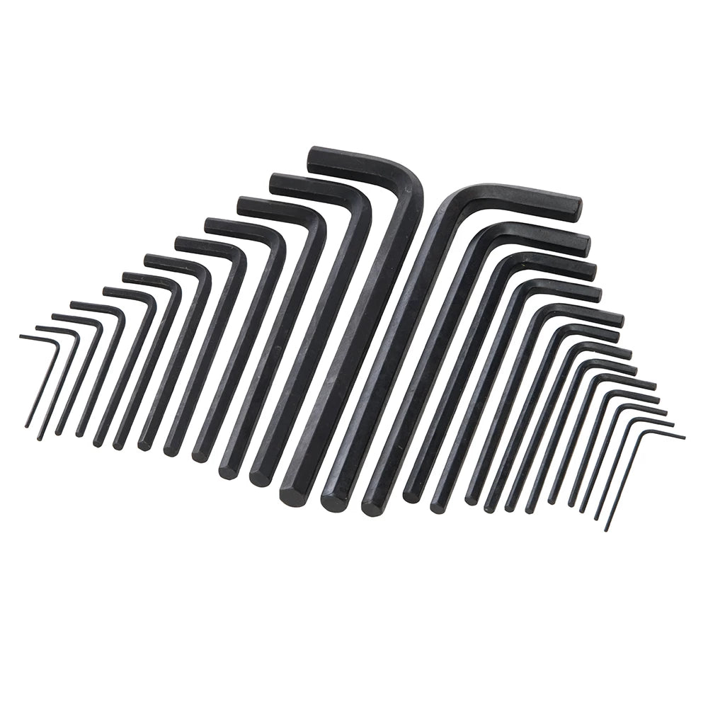 Silverline Hex Key Long Series Set 25Pce