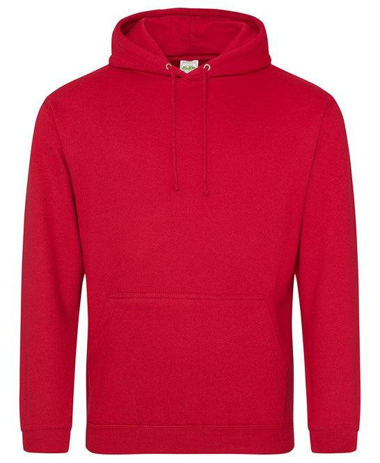 Awdis Just Hoods College Hoodie - Fire Red*