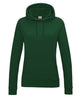 Awdis Just Hoods Women's College Hoodie - Bottle Green