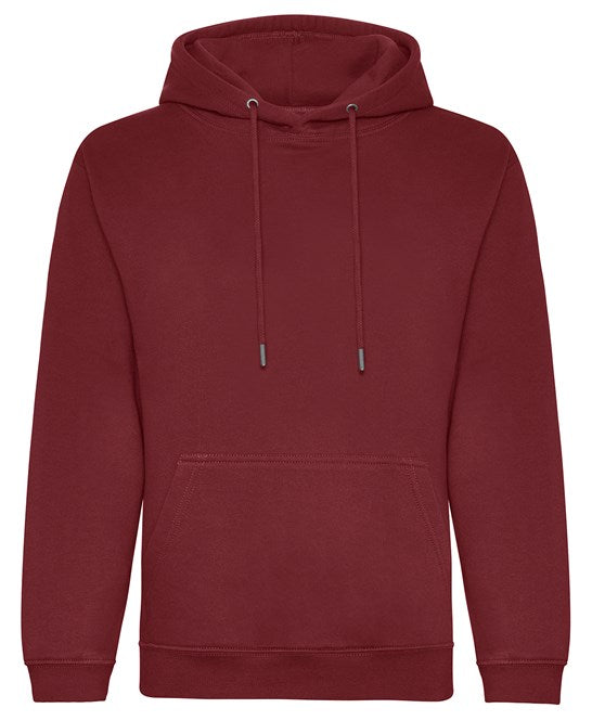 Awdis Just Hoods Organic Hoodie - Burgundy