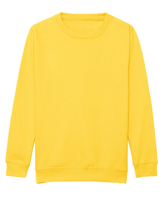 Awdis Just Hoods Kids Awdis Sweatshirt - Sun Yellow