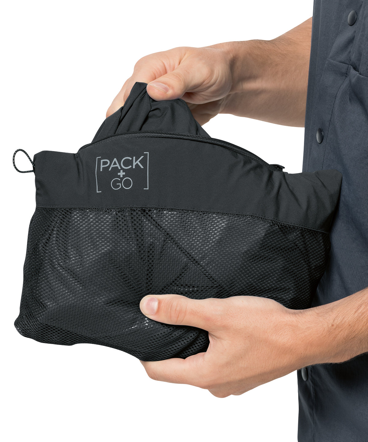 Jack Wolfskin Packable Waterproof Jacket (Nl)