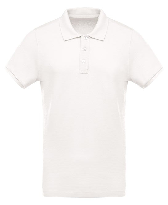 Kariban Men's Organic Piqué Short-Sleeved Polo Shirt